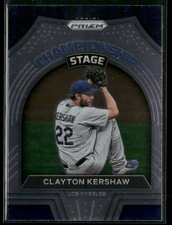 2022 Panini Prizm #CS-6 Clayton Kershaw Championship Stage
