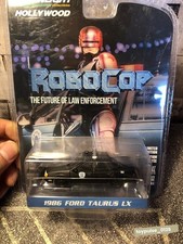 Greenlight 1/64 Robocop 1986 Ford Taurus LX Car Model Collectible Pack Decor