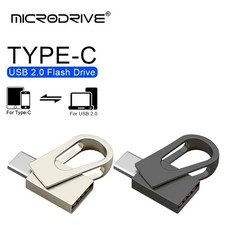 Mini TYPE C Metal 2 in 1 USB Flash Drives Business Gift Memory Stick Pen Drive