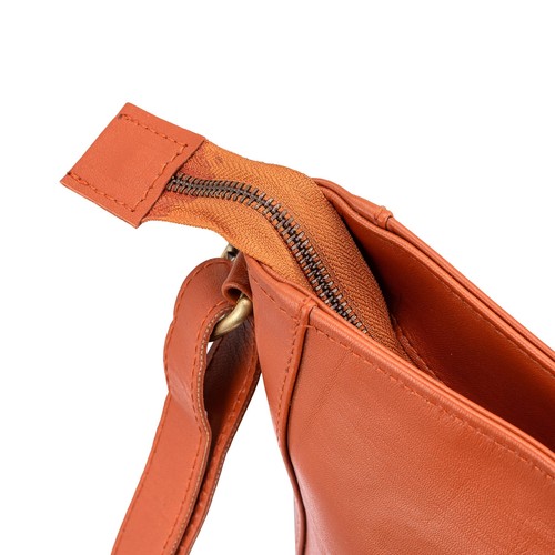 Bandolera de hombro de cuero genuino para mujer de moda, correa ajustable La... - Imagen 7 de 10