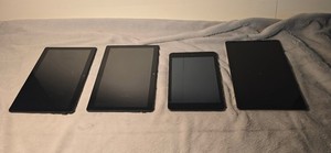 4 X Tablet 4 Tablets Bastler Ersatzteilspender Recycling ungeprüft  E005-25