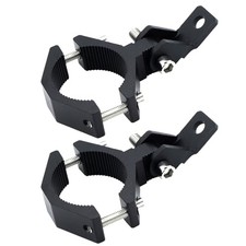 Motorcycle Spotlight Bracket, 2PCS Headlight Holder, Heavy-Duty 1.25-1.8 inch