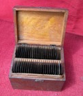 STEREOSCOPE COFFRET AVEC VUES / bateau, voilier , bords de mer...