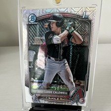 Topps 2025 Bowman Chrome Prospects Slade Caldwell Dbacks BCP-21 Mojo RC
