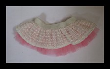 Build A Bear Workshop White  Pink Tutu Skirt 2015