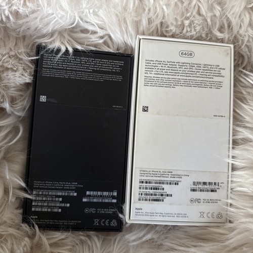 iPhone XS Max Box+12 Pro Original Apple Retail Packaging W/ Manual Sim Tool Only - Zdjęcie 2 z 14