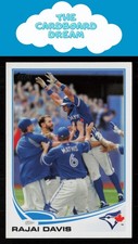 Rajai Davis 2013 Topps #311 Toronto Blue Jays Baseball Card
