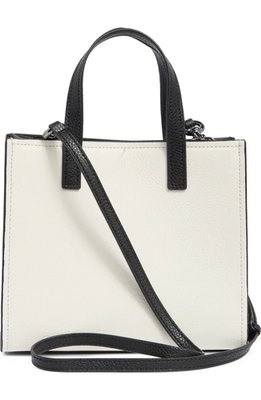 Marc Jacobs Bold Mini Grind Colorblock Leather Crossbody Tote Bag