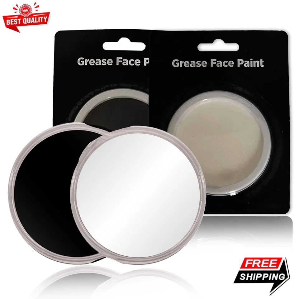 THE FANCY DRESS Face Paint Body Make Up Neon Colours Fancy Dress Halloween Grease Paints 0.35oz