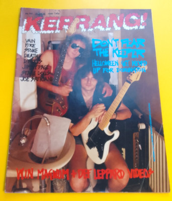 Kerrang!  No.199 - August 6  1988- Helloween, Vain, Fire, Stone, Death, D'Molls