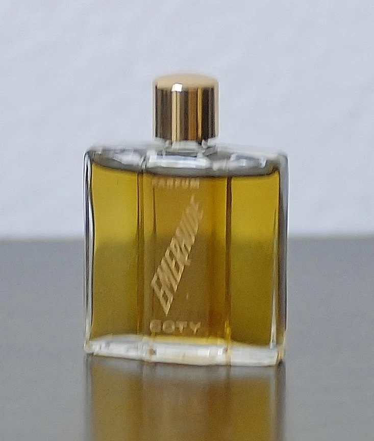 ¿Vintage años 60? * EMERAUDE por COTY * Splash PURE PARFUM 1/4 oz ~ 7,5 ml VERSIÓN ANTIGUA Foto 4 de 4