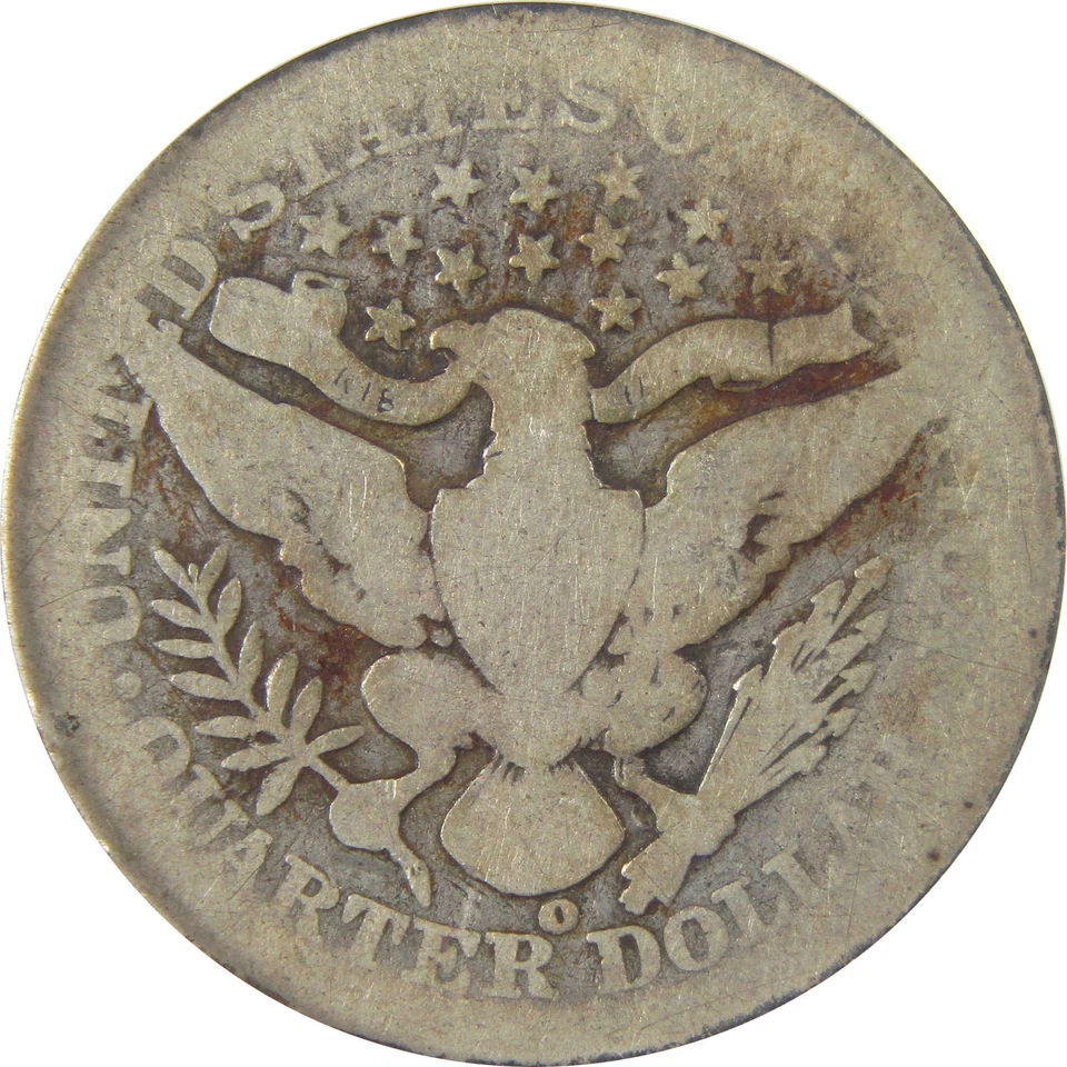 1901 O Barber Quarter AG 3 ANACS Silver 25c Coin SKU:I22200 - Image 4 of 4