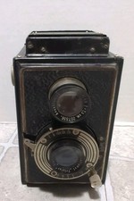 Early Vintage Camera Richter Trumpfreflex Twin Lens Anastigmat Germany Parts
