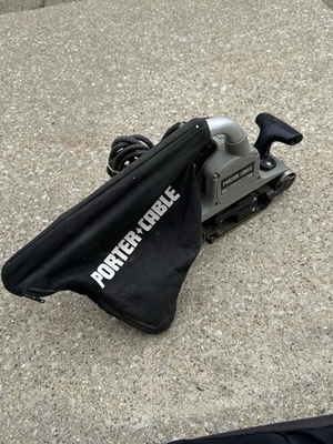 #ad #ad Porter Cable 3quot;x21quot; belt sander Model 352vs w Collection Dust Bag Made in USA $79.99