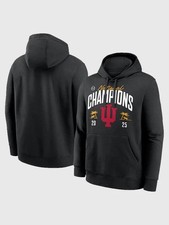 Nike Indiana Hoosiers Medium Sweatshirt Authentic 2025 National Champs Football