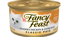Purina Fancy Feast Salmon Feast Classic Grain Free Wet Cat Food Pate - 24 3...