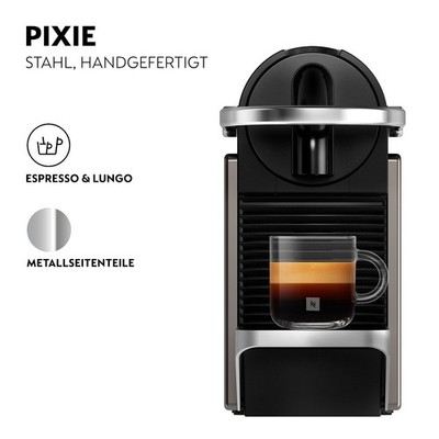 Nespresso Pixie Redesign by Krups, Titan