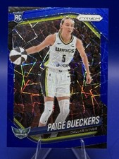 2025 Panini Prizm WNBA Paige Bueckers RC #5 Blue Velocity Wings Rookie