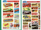 Advertising Signs by City Classic Lot of 2 - 8 In. Sheets - HO Scale — photo 1