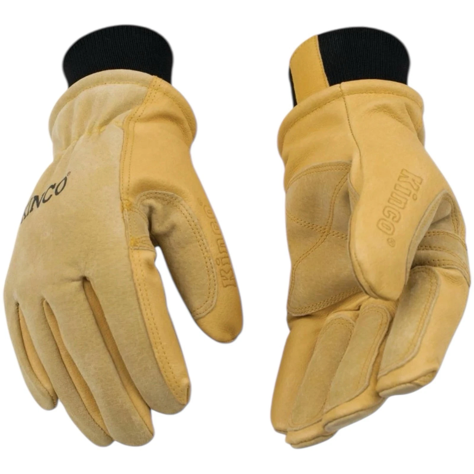 Kinco 901-M Mens Medium Pigskin Thermal Insulated Work Gloves NEW