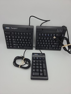 Kinesis Freestyle 2 KB800 Split Ergonomic Keyboard & AC800H PC Wired Bundle Good
