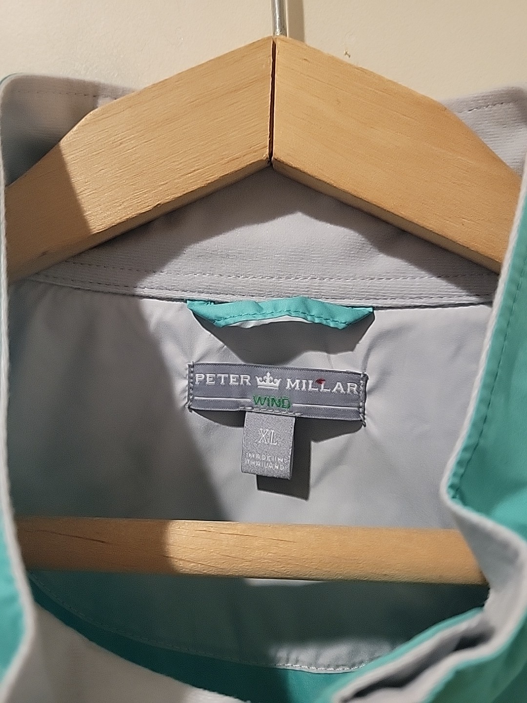 PETER MILLAR Jacket Green Packable Lightweight 1/… - image 3