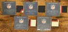 Lot of Deion Sanders Falcons Game Used Worn Jersey Patches Swatches NFL HOF