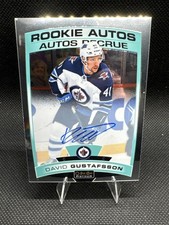 2019-20 O-Pee-Chee Platinum Rookie Autos David Gustafsson #R-DG Winnipeg Jets