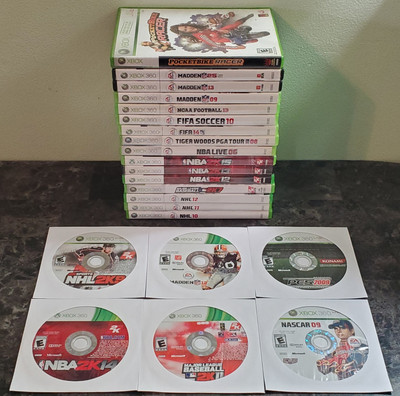 (22) Microsoft Xbox 360 Game Lot #24