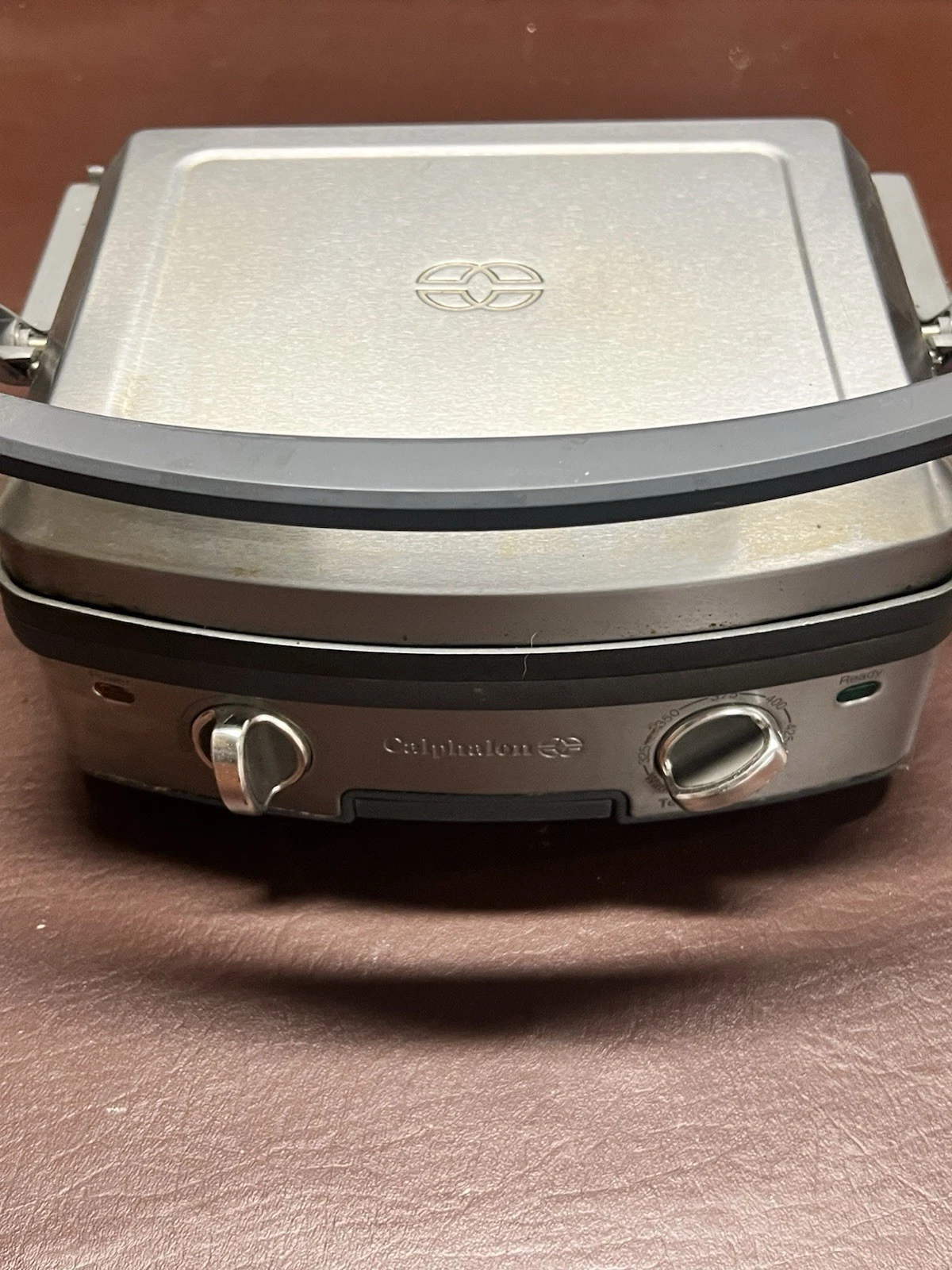 CALPHALON 5 in 1 Removable Plate NONSTICK GRILL Panini Press HE400CG
