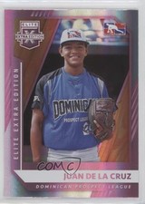 2021 Panini Elite Extra Edition Pink Juan De La Cruz #197 0i1i