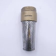 Harvard 1-1/2" Brass Foot Valve No-Lead