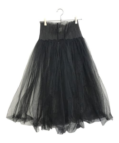 Limi feu 22SS Wrinkles Tulle Short Skirt
