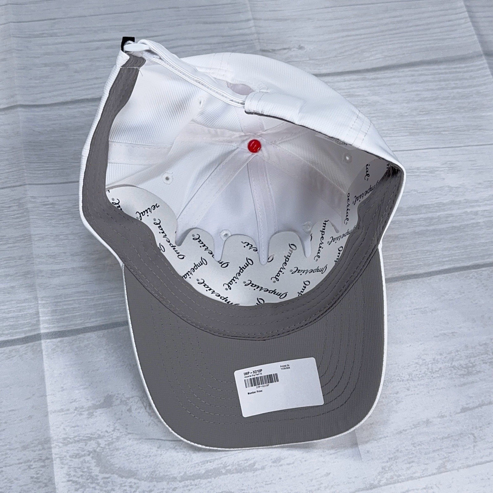 Olympic Club | Top 100 | Imperial Adjustable Member Golf Hat — White