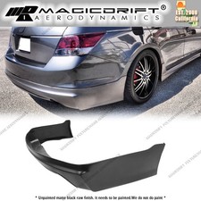 For 08-10 Honda Accord Mug Style Rear Bumper Lip Spoiler Pu For 08-10 Honda Accord Mug Style Rear Bumper Lip Spoiler Pu