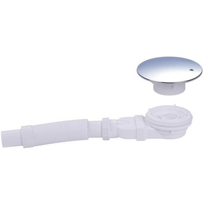 Brass Push Up Drain Mechanism for Bathtub Shower and Wooden Tub Rust Resistant