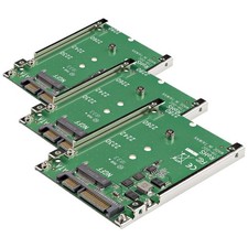 M.2 SATA SSD to 2.5in Adapter Pack - Set of 3