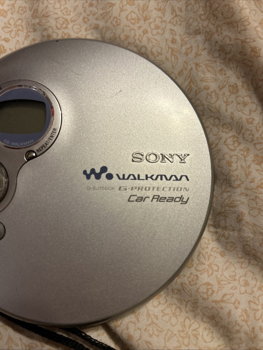 Sony Walkman Portable CD Player Silver NOT TESTED | eBay