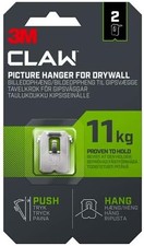 Image of 3M Claw 3PH11-2UKN Drywall Picture Hanger 11kg 2pk