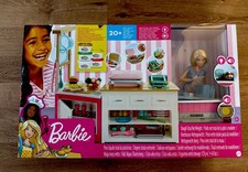 Barbie Careers Ultimate Kitchen with Doll Playdough Cooking Baking Toy Mattel