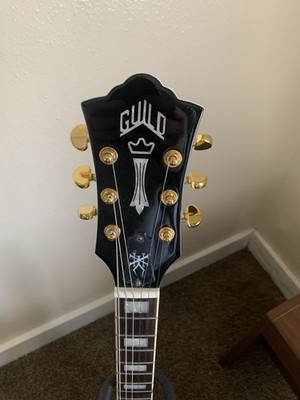 Guild Polara Kim Thayil Signature Electric Guitar - Vintage White