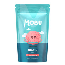 Niacin 50mg - 120 Tablets - Vitamin B3 Nicotinic Acid Flush Formula Vegan UK