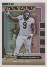 2021 Contenders Draft Picks Bowl Championship 3/10 Carlos Basham Jr Boogie 07qr