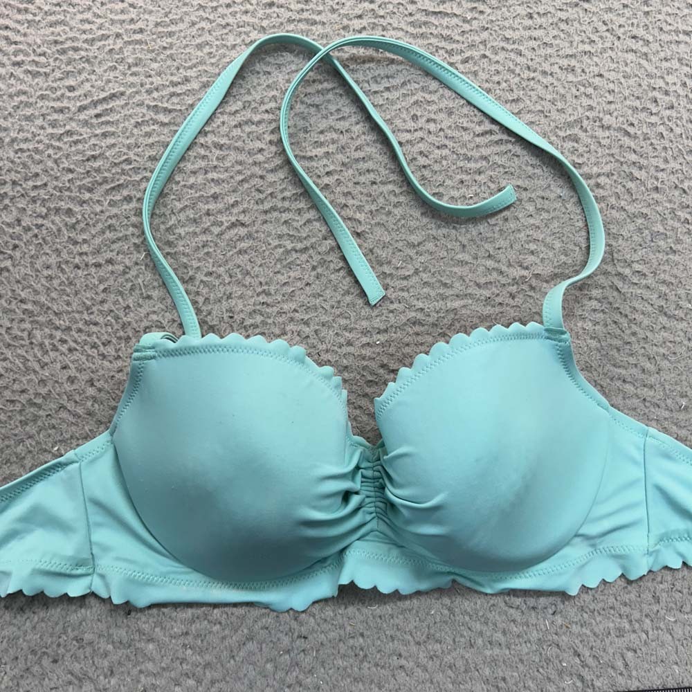 Victoria Secret Swim Bikini Top Womens Size 32DD Beach Swimwear
