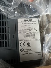 Toshiba 3PH 380/480V 50/60Hz Transistor Inverter VFAS1-4007PL-WN. Output 2.3A