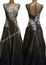 Handmade Dance Dress/Standard Ballroom Competition smooth Waltz Tango Costume
