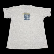 Vintage 90s Superior Put the Power in Motion Gray Shirt Men's XL  (Fits L) Flaws