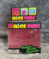 NeeDoh Nice Cube Square Sensory Squish Toy by Schylling New