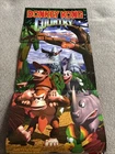 Vintage Donkey Kong Country Poster - SNES Nintendo 1994
