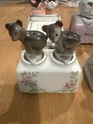 Vintage lot of 4 salt and pepper nodders - pls read  — photo 2